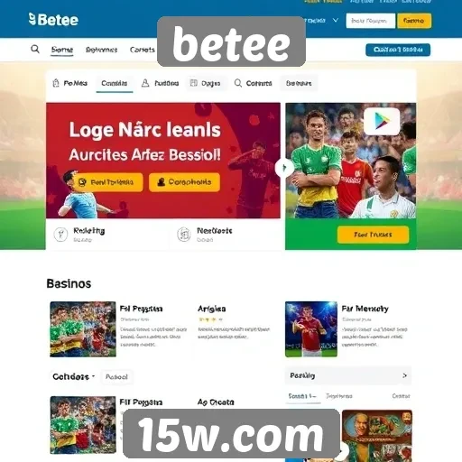 Novos recursos interativos no site Betee